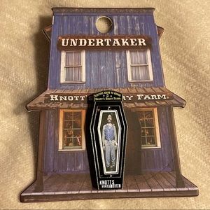 Knotts Berry Farm Pin #52 UNDERTAKER Coffin Parks 100th Anniversary